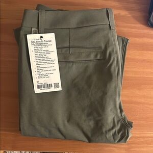 Slim Fit Trouser - Army Green 31w x 34l